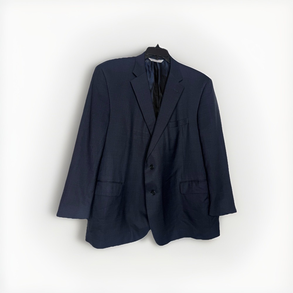 SAMUELSOHN SB Garner Dark BLUE ITALIAN Colombo Icewool BLAZER Size 50R